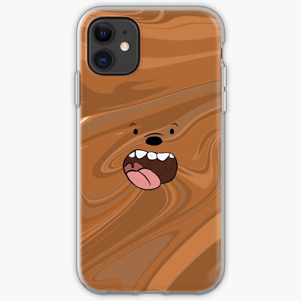 We Bare Bears Grizzly Marble iPhone Case & Cover