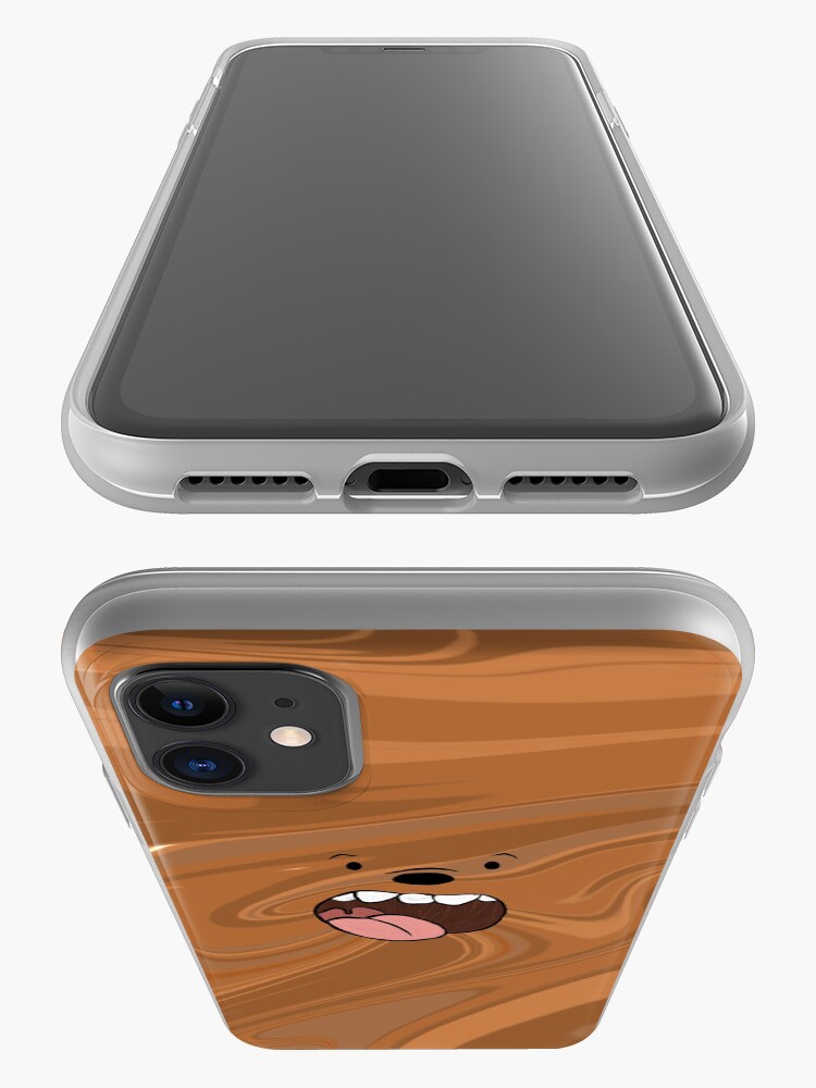 Alternate view of We Bare Bears Grizzly Marble iPhone Case & Cover