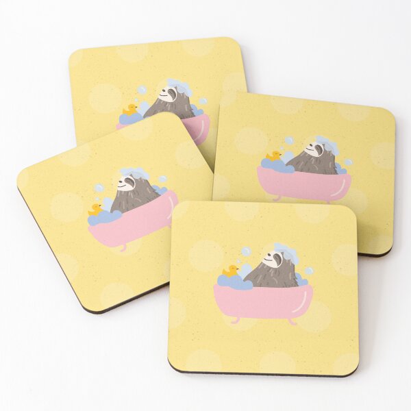 Item preview, Sloth taking a Relaxing Bubble Bath, Slothspirations designed and sold by slothspirations.