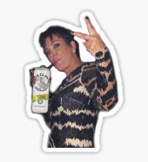 Kris Jenner Whiteclaw Meme Sticker