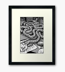 Junji Ito – Gramps Framed Print