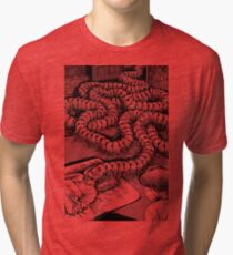Junji Ito – Gramps Tri-blend T-Shirt