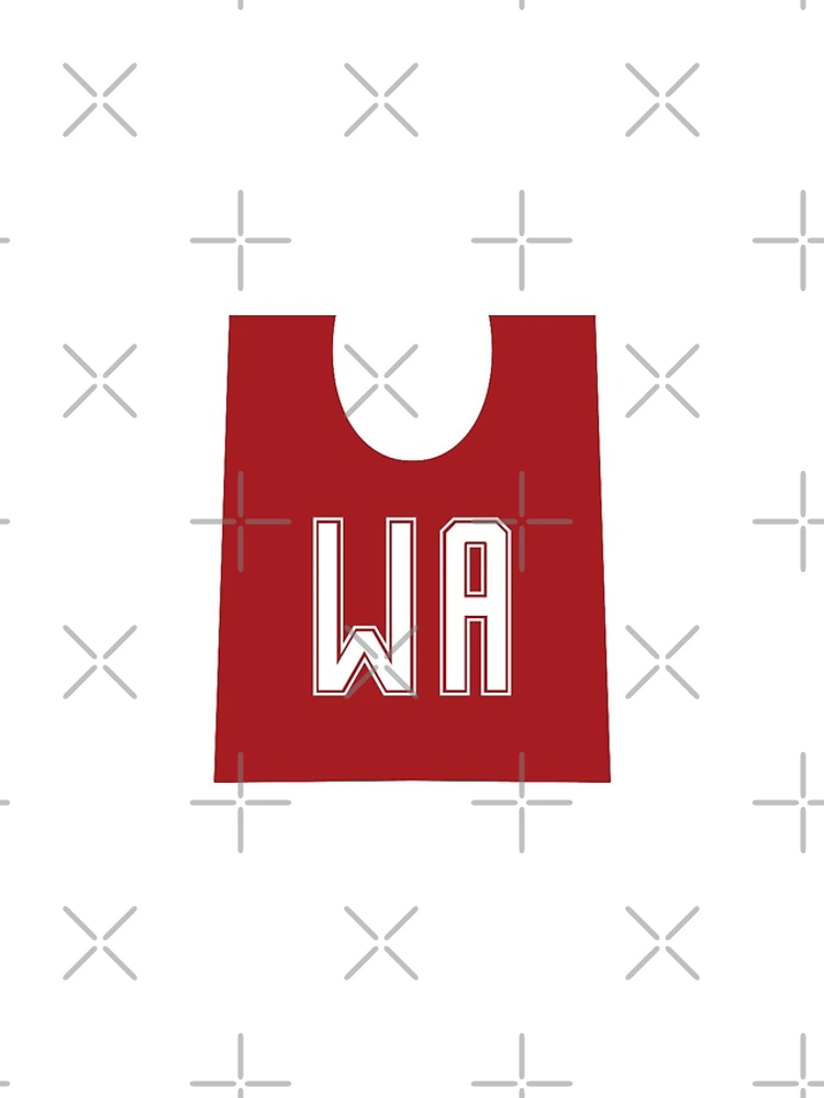 Thumbnail 4 of 4, iPhone Case, Netball WA designed and sold by teesaurus.