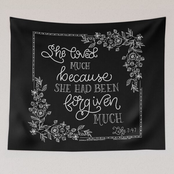 Item preview, Forgiveness - Luke 7:47 designed and sold by karenbarrett.