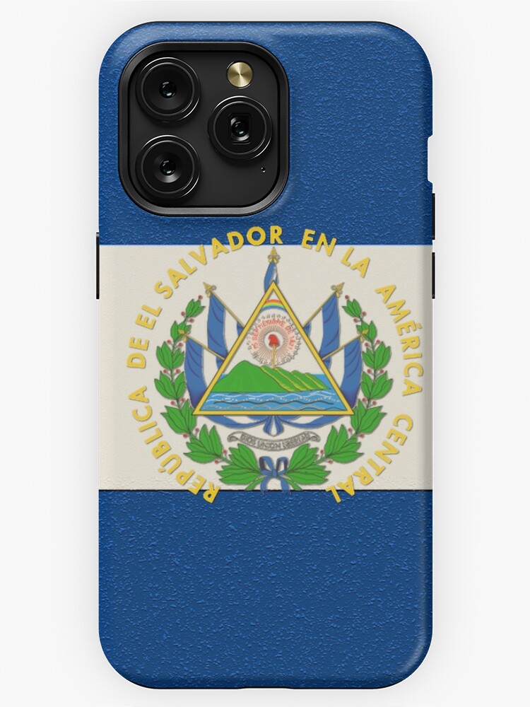 Carcasa para iPhone 11 Pro Max El Salvador, diseño de bandera de Salvador