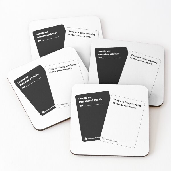 Item preview, Area 51: Card Against Aliens designed and sold by artsylab.