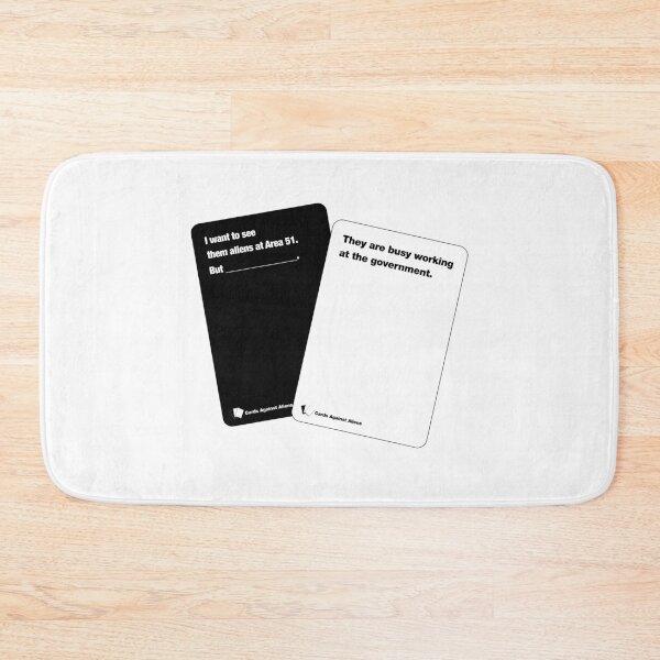 Item preview, Area 51: Card Against Aliens designed and sold by artsylab.