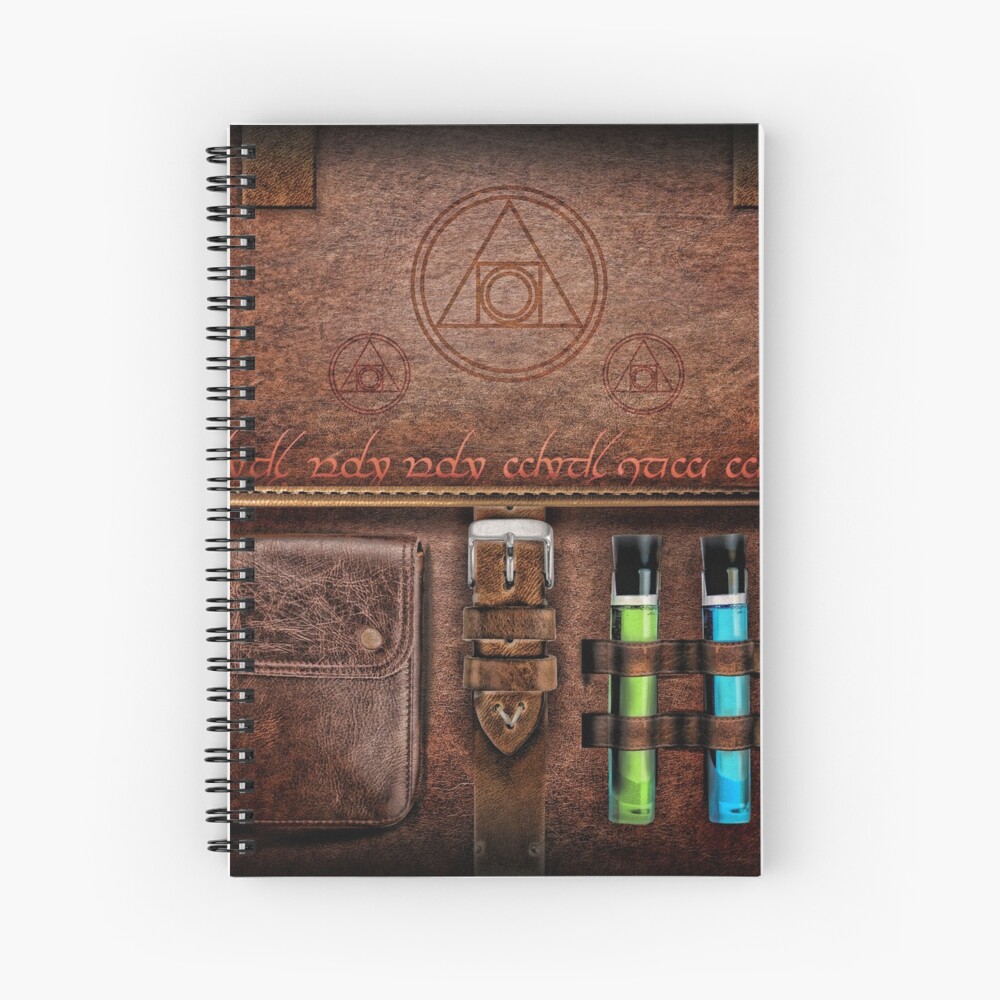 Item preview, Spiral Notebook designed and sold by Nocturnalcultur.