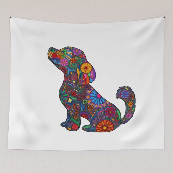 Item preview, Psychedelic Dog designed and sold by Tania  Donald.