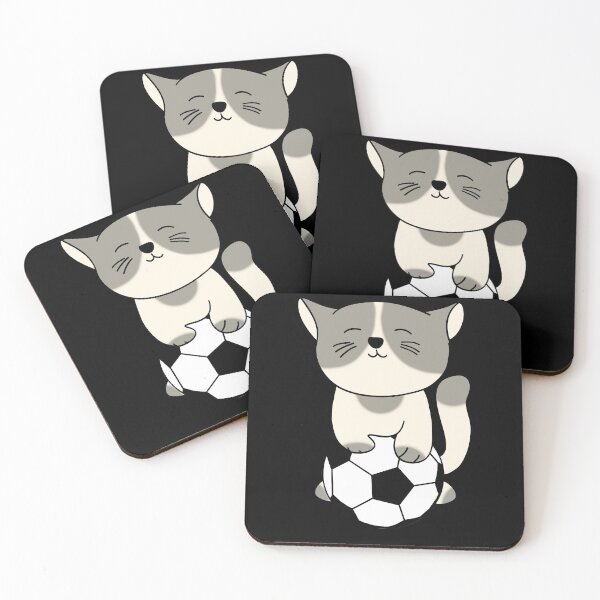 Item preview, Cat with soccer ball designed and sold by onicon.