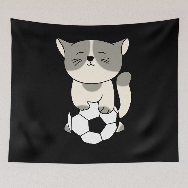 Item preview, Cat with soccer ball designed and sold by onicon.