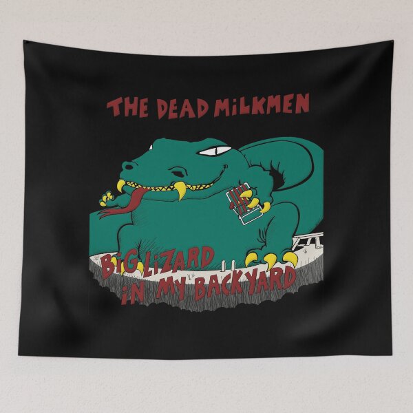 Item preview, Dead Milkmen Big Lizard designed and sold by RockyBuckle.