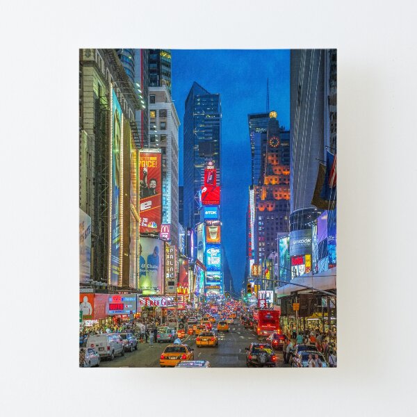 Times Square (Broadway) Canvas Mounted Print