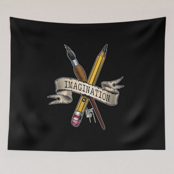 Item preview, Pencil & Brush, Imagination designed and sold by Steve Varner.