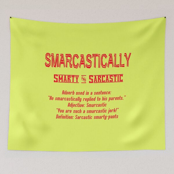 Item preview, Smarcastically: Sarcastic Smarty-Pants designed and sold by Tracie J.
