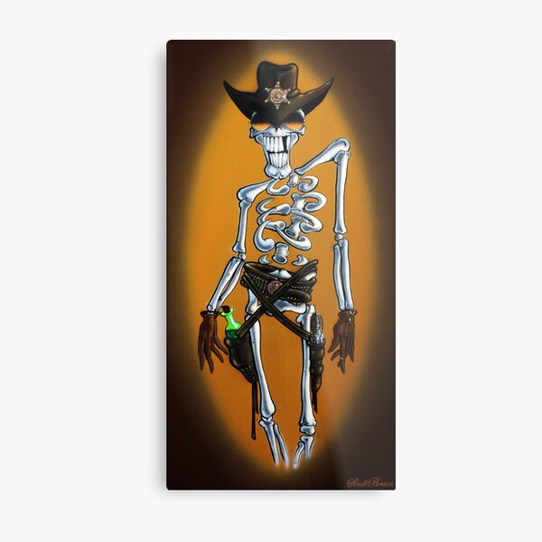 Keep your hands where I can see 'em Metal Print
