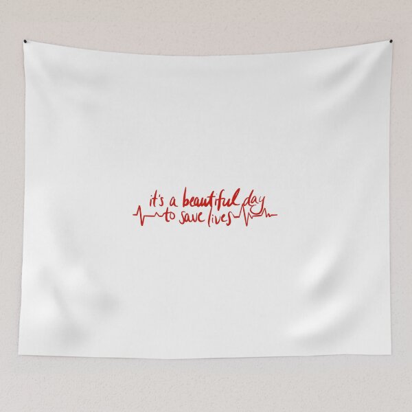 Item preview, it’s a beautiful day to save lives designed and sold by mariahflan.