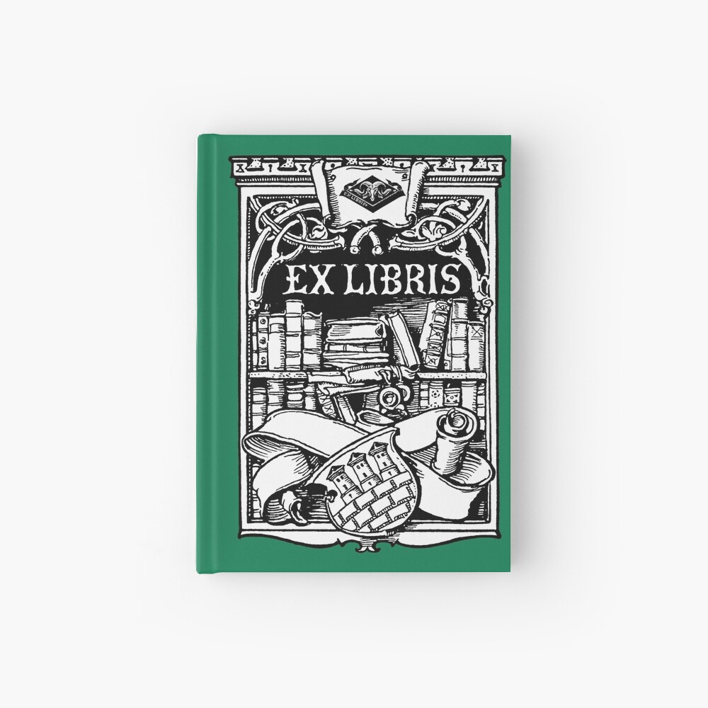 ex libris card sleeves Ex Libris Book Plates with Medieval Helm and Sword: Set of 24 Self-Adh –  ArteOfTheBooke main image 0