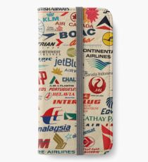 AIRLINES iPhone Flip-Case/Hülle/Klebefolie
