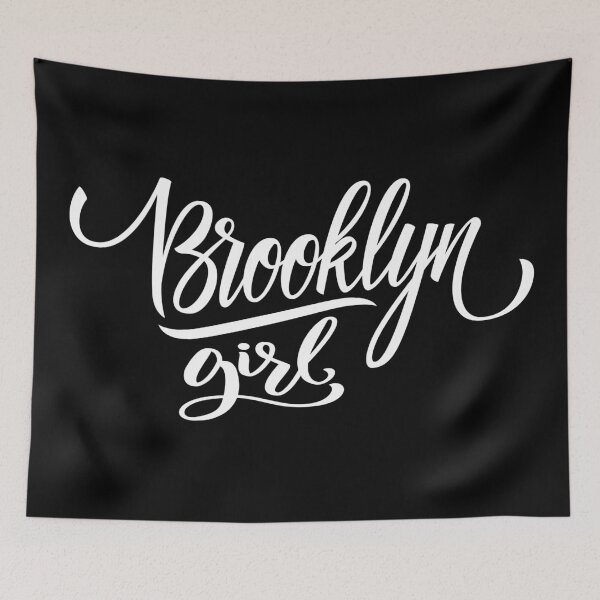 Item preview, Brooklyn Girl New York Raised Me Proud Strong Women White Lettering designed and sold by ProjectX23.