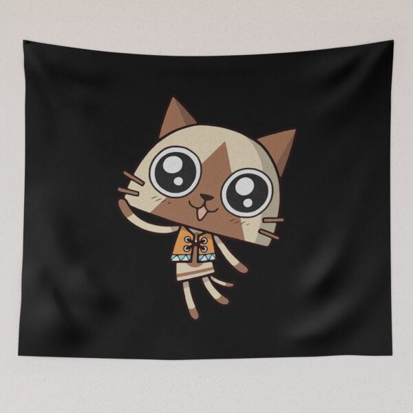 Item preview, Monster Hunter Felyne Kitty Cat designed and sold by RockyBuckle.