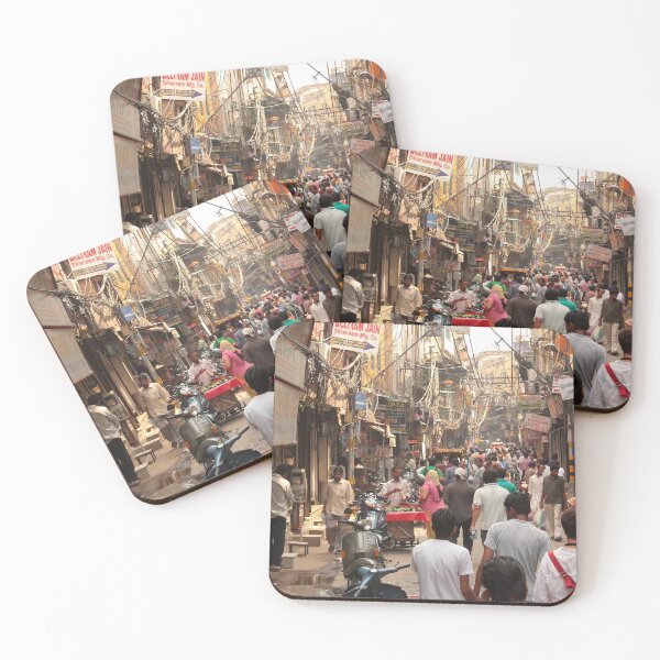 Item preview, Chandni Chowk shopping area, Delhi. Organised chaos. designed and sold by RankAmateur.