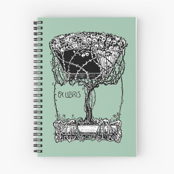 Item preview, Cool Antique Bookplate Art designed and sold by Greenbaby.