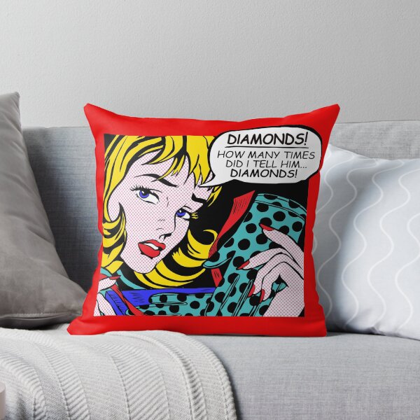 Je sens sa douleur!
Créé dans le véritable style comique de l'artiste pop Coussin