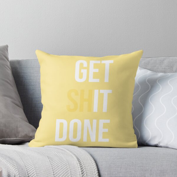 Item preview, Get Shit Done - Yellow designed and sold by synthesizer.