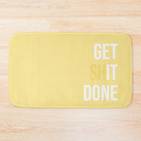 Item preview, Get Shit Done - Yellow designed and sold by synthesizer.