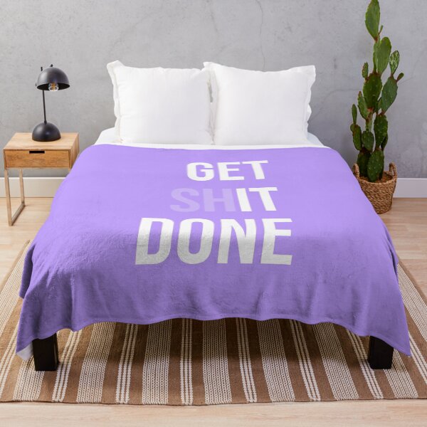 Item preview, Get Shit Done - Purple designed and sold by synthesizer.