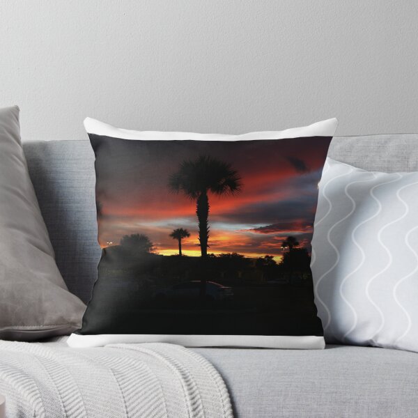 Item preview, SABEL PALM PLAZA SUNSET designed and sold by TomBaumker.