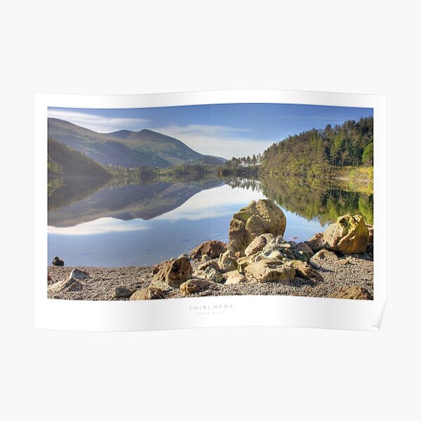 Thirlmere, Cumbria Poster