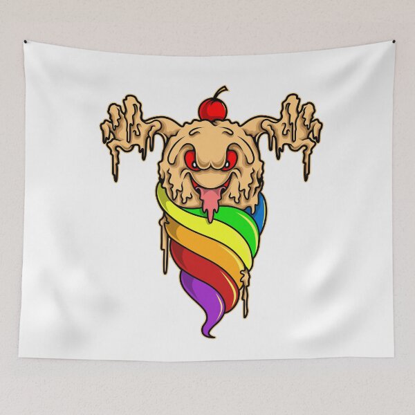 Item preview, Ice cream, ice cream, monsters, rainbow designed and sold by DerSenat.