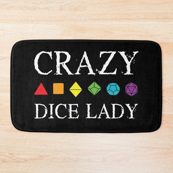 Item preview, Crazy Dice Lady designed and sold by shadowisper.