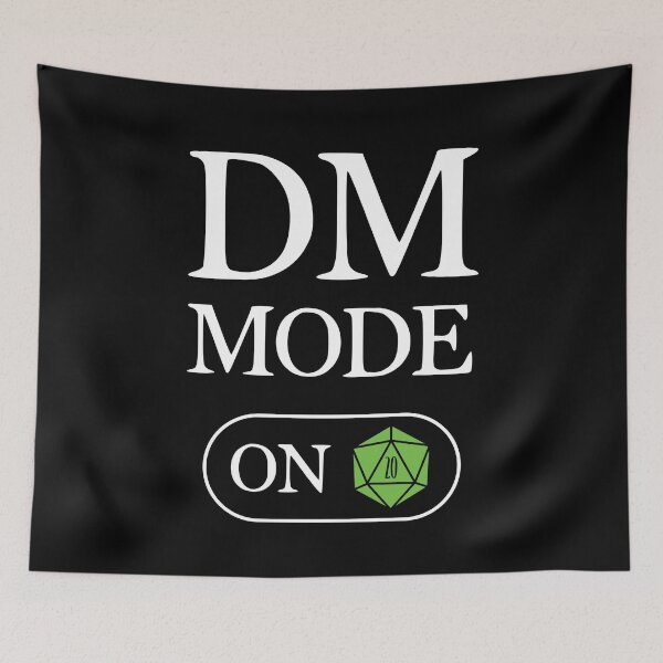 Item preview, Dungeon Master Mode On designed and sold by shadowisper.
