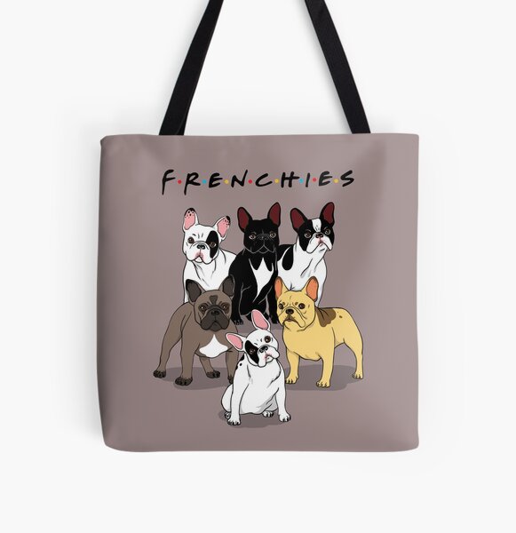 French minority Faure Le page tote bag shopping bag dog tooth