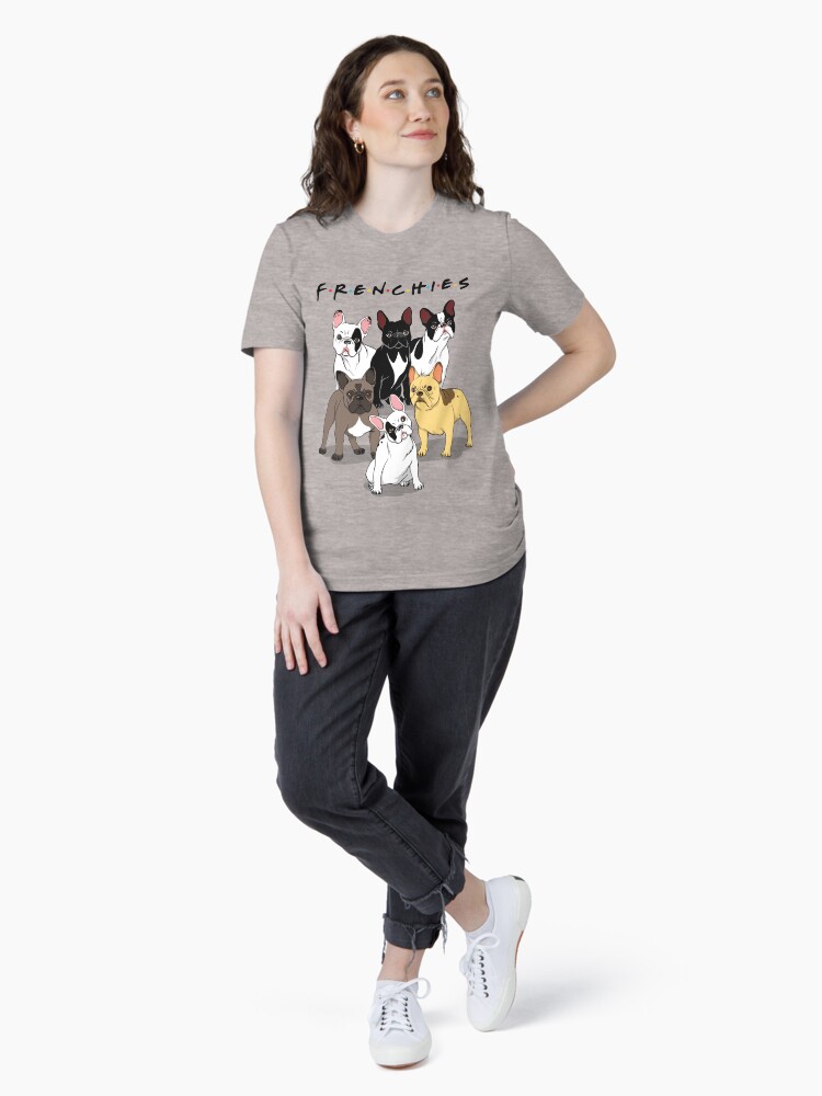 Imagen 4 de 7, Camiseta esencial con la obra FRENCHIES, diseñada y vendida por ursulalopez.