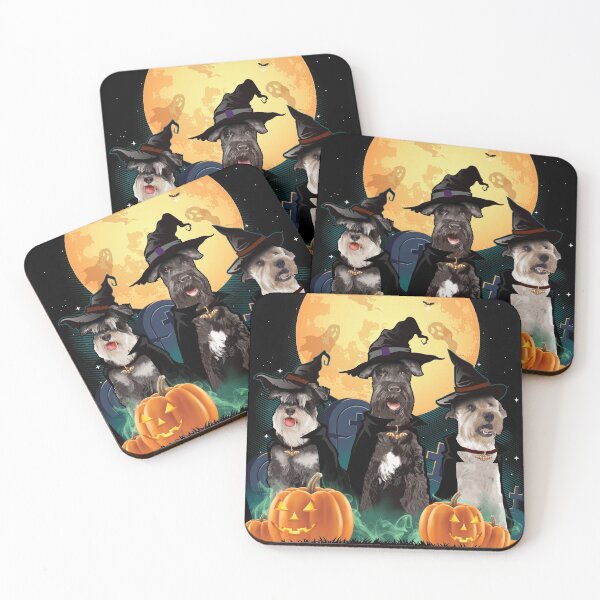 Item preview, Schnauzers and Halloween  designed and sold by TeeDoozy.