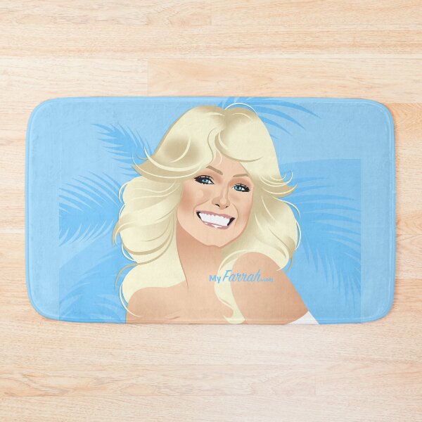 Item preview, Farrah Blue with Palm Backdrop designed and sold by Steve McKinnis.