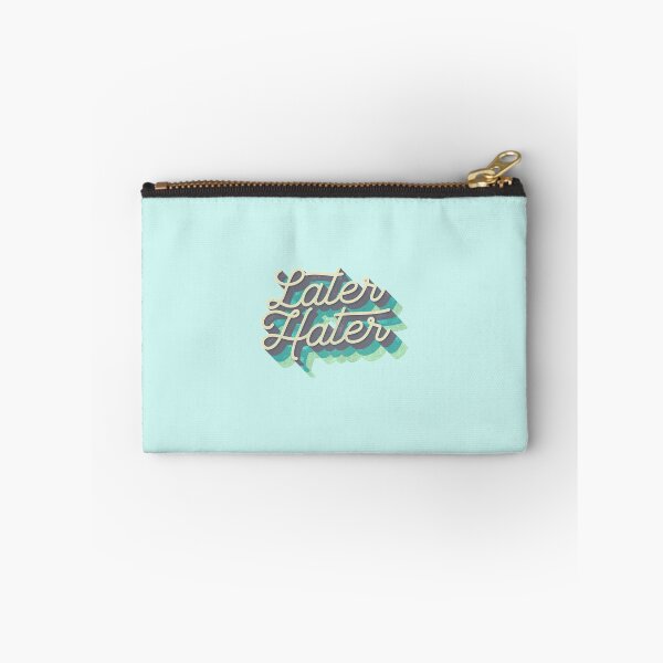 Item preview, Later Hater | Grunge Blue Green | Funny Phrase designed and sold by TheHappySloths.