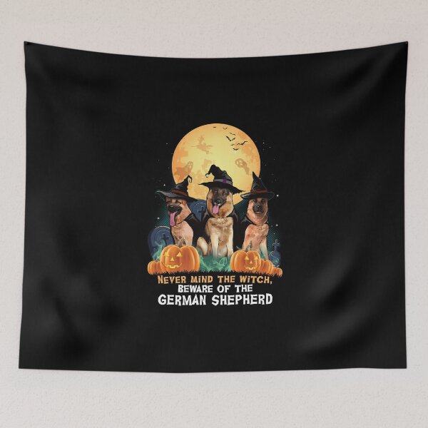 Item preview, German Shepherd and Halloween Funny Gift  designed and sold by TeeDoozy.