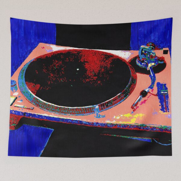 Item preview, DJ Decks Technics SL1210 Turntable designed and sold by JonathanAshArt.