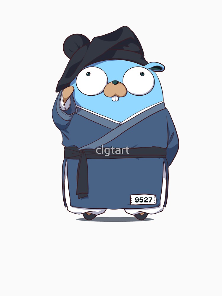 "Golang Gopher Go 9527" T-shirt for Sale by clgtart | Redbubble | 9527 ...