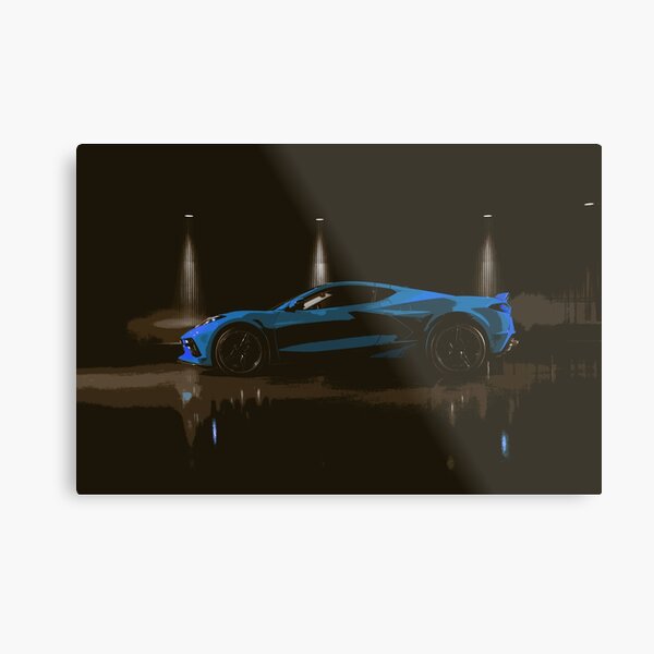 Chevrolet Corvette C8 Metal Print