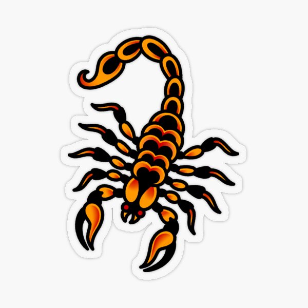 Scorpion. Hand drawn scorpion vector illustration. Scorpion tattoo. Vector  illustration. Part of set Stock Vector Image & Art - Alamy