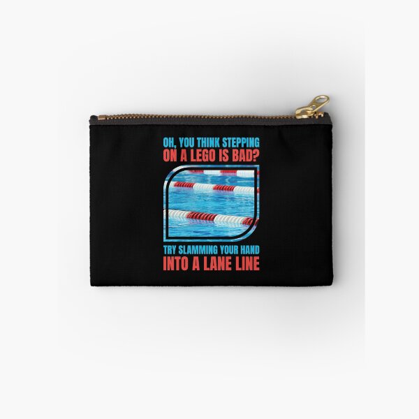 Item preview, Funny swimming lane line design. designed and sold by blive.