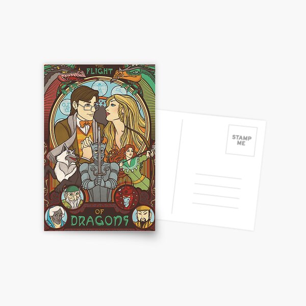 Item preview, Flight of Dragons designed and sold by Ursula Lopez Sorribes.