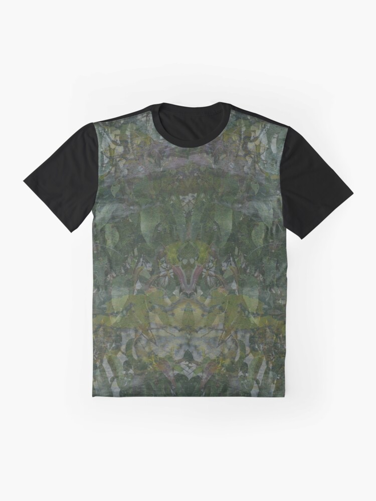 Alternate view of Forest and Rock Montage fabric design Graphic T-Shirt