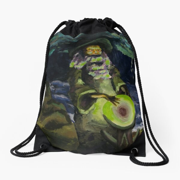 Eye of the Storm Drawstring Bag